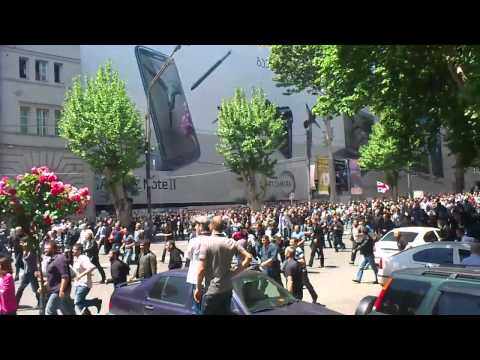 17 მაისი, აზვირთებული ბრბო ქრისტეს სახელით ძალადობს