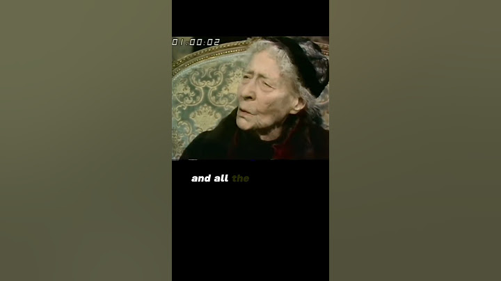 BRITAIN'S OLDEST WOMAN Shares Her Life Story from the Victorian Times 1/2 #historyfacts #victorian