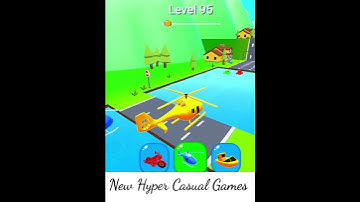 Shape shifting 🚲🚁🚗 Levels 95 ep 1 Gameplay Walkthrough Android ios | new Hyper Casual Games #shorts