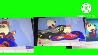 Lucy Stampede Green Screen