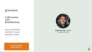 Brad Romney: How AI should transform your product team.