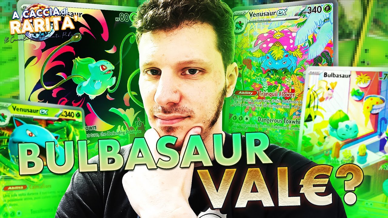 QUANTO VALE BULBASAUR? - le migliori CARTE di BULBASAUR e VENUSAUR