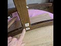 Dining chair reglue disassembly step