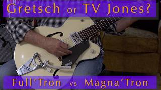 Hear The Difference - Stock Gretsch Pickups Replaced With Tv Jones