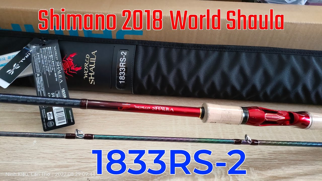 Cần Câu Cá Shimano 2018 World Shaula 1833RS-2 - Made in Japan