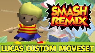 Custom Lucas Moveset In Smash Bros. 64 Smash Remix Mod