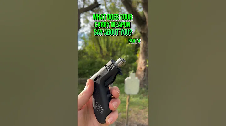What does your carry weapon say about you? [Part 4]