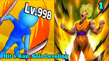 Hit & Run: Solo Leveling Game Walkthrough Levels 1-10 Android