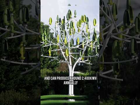 The Wind Tree Generates Electricity From Gentle Breezes