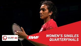 QF | WS | Mia BLICHFELDT (DEN) [8] vs PUSARLA V. Sindhu (IND) [2] | BWF 2019