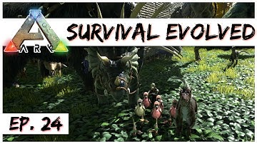 Ark Survival Evolved - Ep. 24 - Traffic Jam! - Gameplay - Let