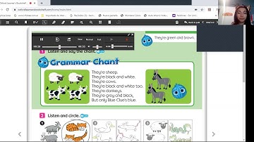 CLASS BOOK -  PAGE 46 - ACTIVITY 1 "LISTEN AND SAY THE CHANT"