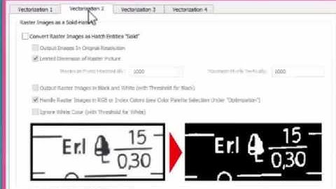 PDF to DWG - Raster To Vector - Print2CAD 2017