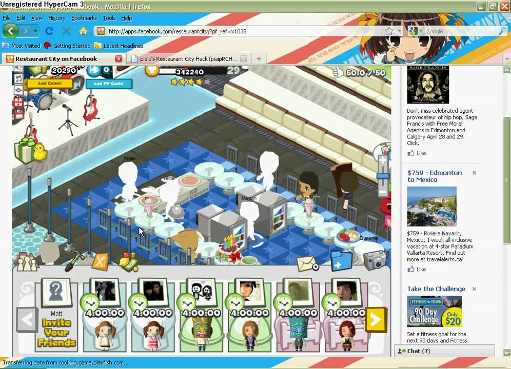 Restaurant City Piaip Rc Hack 2010 Still Working Youtube
