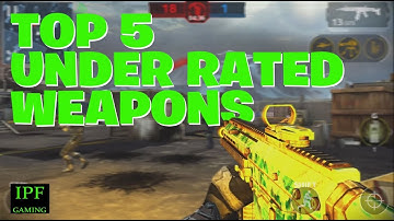 Top 5 Under Rated Weapons of MC5. Modern Combat 5 PC Game play by IPF Gaming.