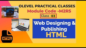 Module Code- M2-R5 |Web Designing & Publishing| Practical Questions| NIELIT OLEVEL | Class-03