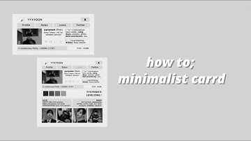 interactive minimalist carrd tutorial!