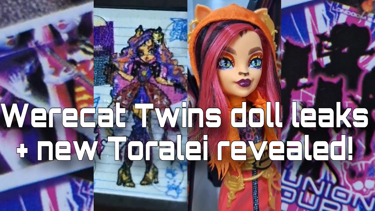 MONSTER HIGH NEWS! Werecat Twins dolls leaked, Catty returns to g3 ...
