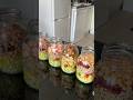 Ref:sYduJ3e1cYQ Meal prep : salades en pots pour la semaine