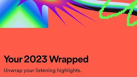 My Spotify wrapped 2023!
