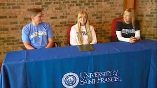 Stella Hudson full interview on signing with Saint Francis women's soccer program