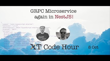 GRPC Microservice again in NestJS! - XTechnology - Code Hour