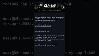 Enter a Kubernetes Pod with kubectl exec: Shell and Debug Commands