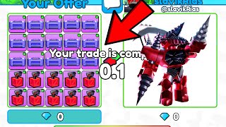 😍*URGENTLY!* LUCKY TRADE FOR NEW CRATE!!😱 in Toilet Tower Defense