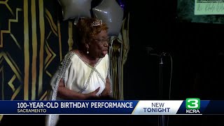 A star was born: Sacramento woman celebrates 100th birthday with song