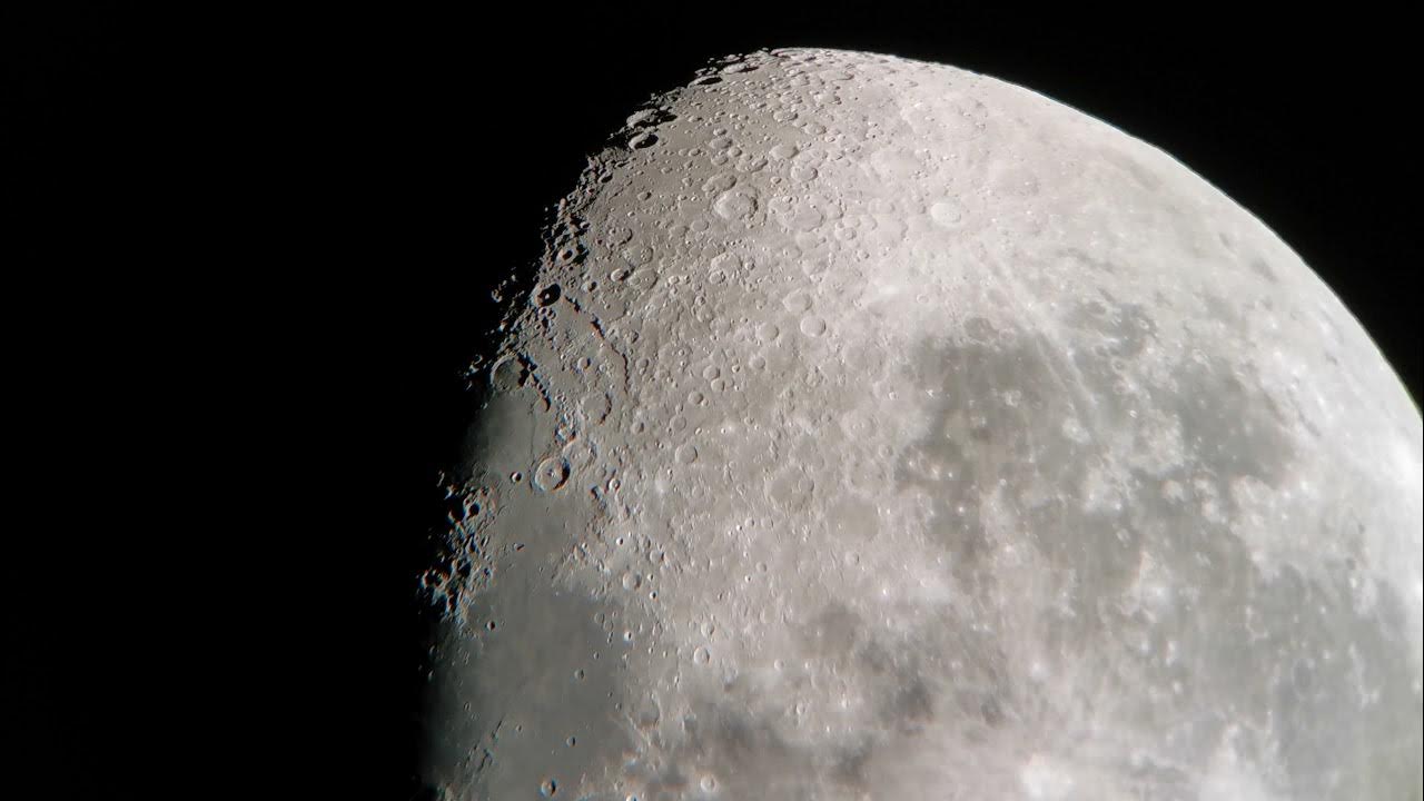 Луна 10.03 2024. Луна в телескоп 150 мм. Луна в 200мм рефлектор. Опять Луна обтаяла.