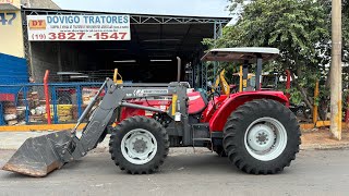 Trator Massey Ferguson 4280 XTRA 4x4 Ano 2021 c creeper e conjunto concha dianteira MF 1100 a venda