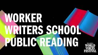 Worker Writers School Public Reading