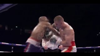 CALLUM JOHNSON SENSATIONALLY KNOCKS OUT WILLBEFORCE SHIHEPO IN 9 TO WIN COMMONWEALTH CROWN
