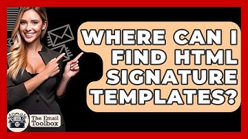Where Can I Find HTML Signature Templates? - TheEmailToolbox.com