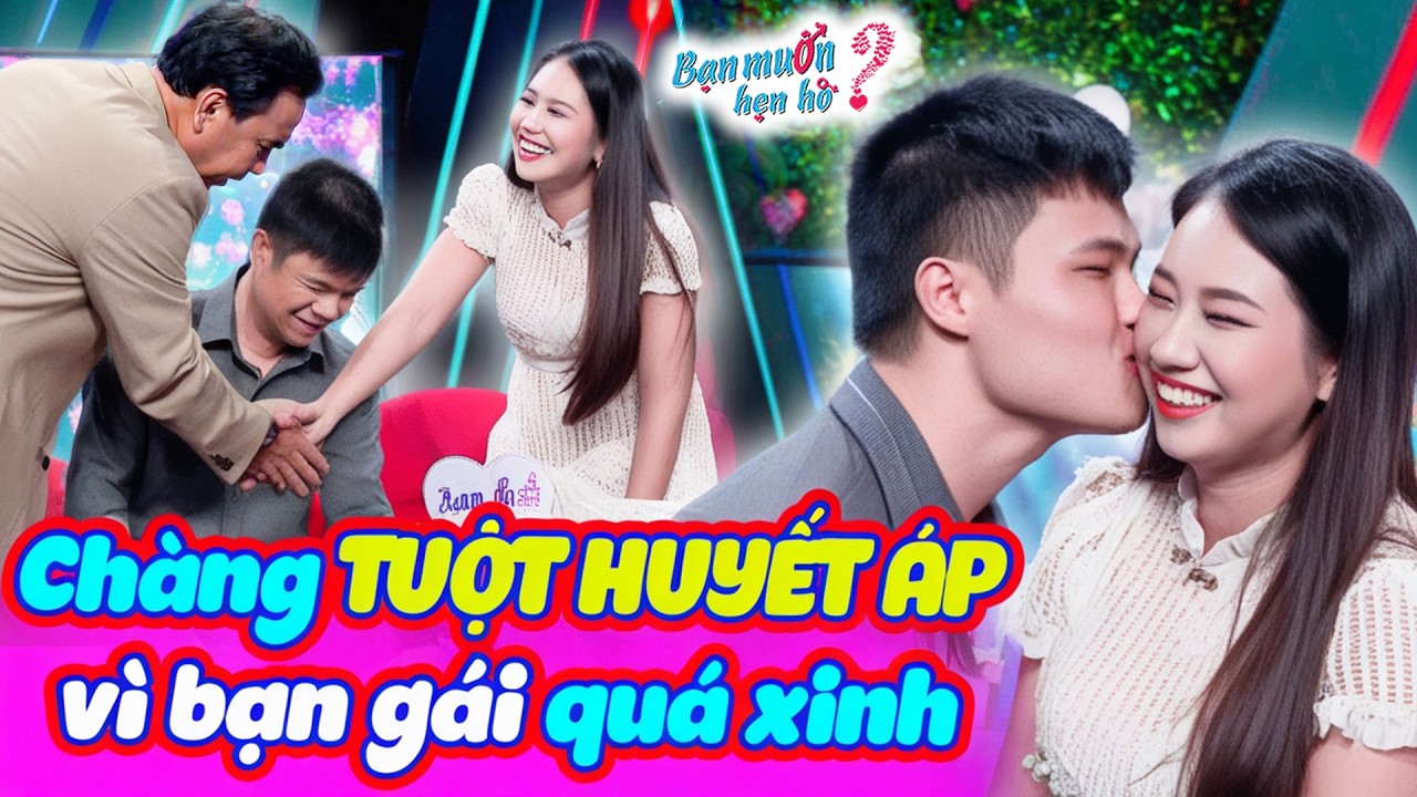 Chàng IT đi hỏi vợ TUỘT HUYẾT ÁP vì bạn gái quá xinh đẹp làm Quyền Linh hoảng hồn | Bạn Muốn Hẹn Hò