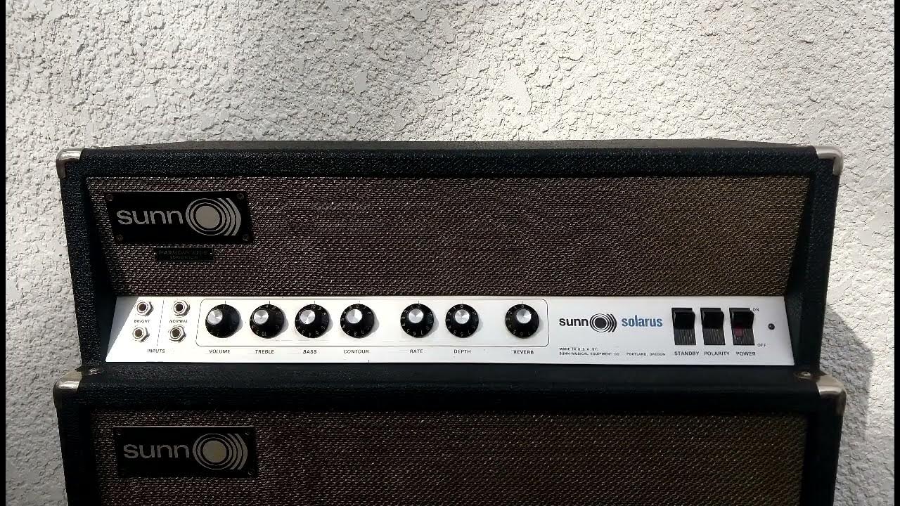 Sunn Solarus Demo - YouTube