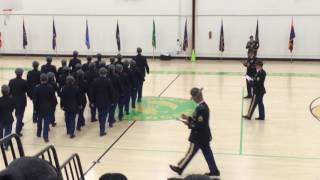 Senn JROTC drill competition of 2016
