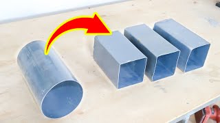 3 easy ways to make pipes into boxes