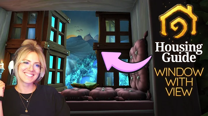 Create Real Windows & Mountain View In WoW Housing!