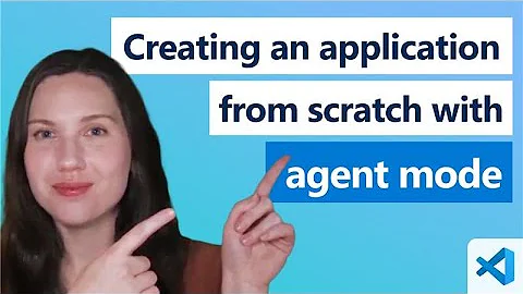 Use GitHub Copilot agent mode to create an application from scratch