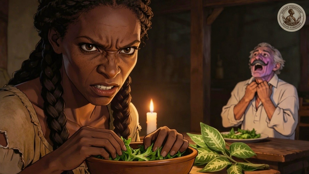 A ESCRAVA que Serviu “COMIGO-NINGUÉM-PODE” na Salada do Feitor: A Garganta Fechada Para Sempre