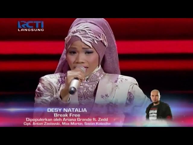 DESY - BREAK FREE - Gala Show 04 - X Factor Indonesia 2015 class=