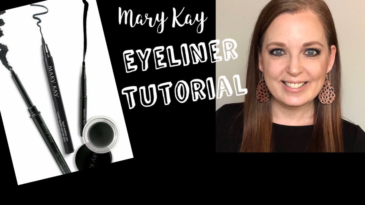 Eyeliner Tutorial 4 products = different looks Mary Kay Eyeliners