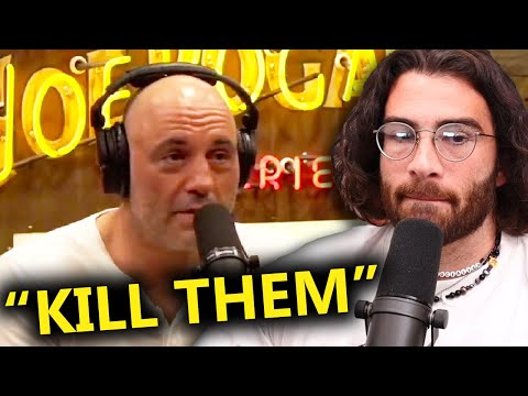 Thumbnail for Joe Rogan wants to SHOOT Homeless People!!! | HasanAbi