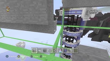 Minecraft Xbox Editions: How to Build a UNSC Halo Frigate Part 1