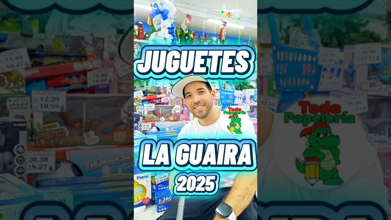 Juguetes en Venezuela Navidad 2025, La Guaira 🎄Precios. 