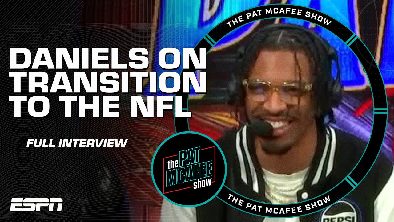 Jayden Daniels talks transition to the NFL, reviving the Commanders & more | The Pat McAfee Show