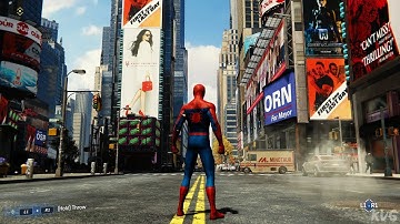 Spiderman Unity Engine ( Prototype #2 - HUD Waypoints , Missions )