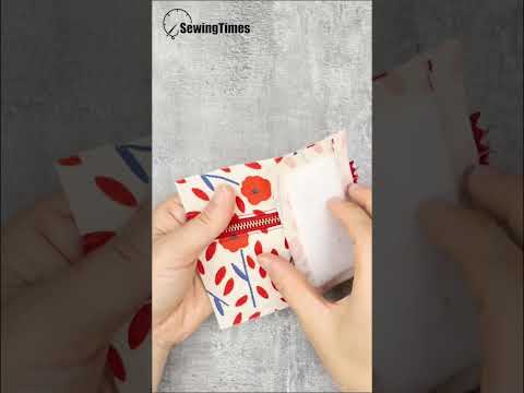 <strong>Diy</strong> <strong>Mini</strong> Pouch #sewingtimes #shorts