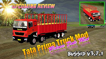 New Tata Prima Truck Mod Release Date Fixed Fullreview Bussid v3.7.1 @RS_GAMING_UPDATES